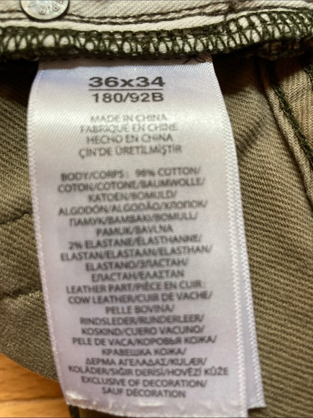 Polo Ralph Lauren The Varick Slim Straight Camo Pants